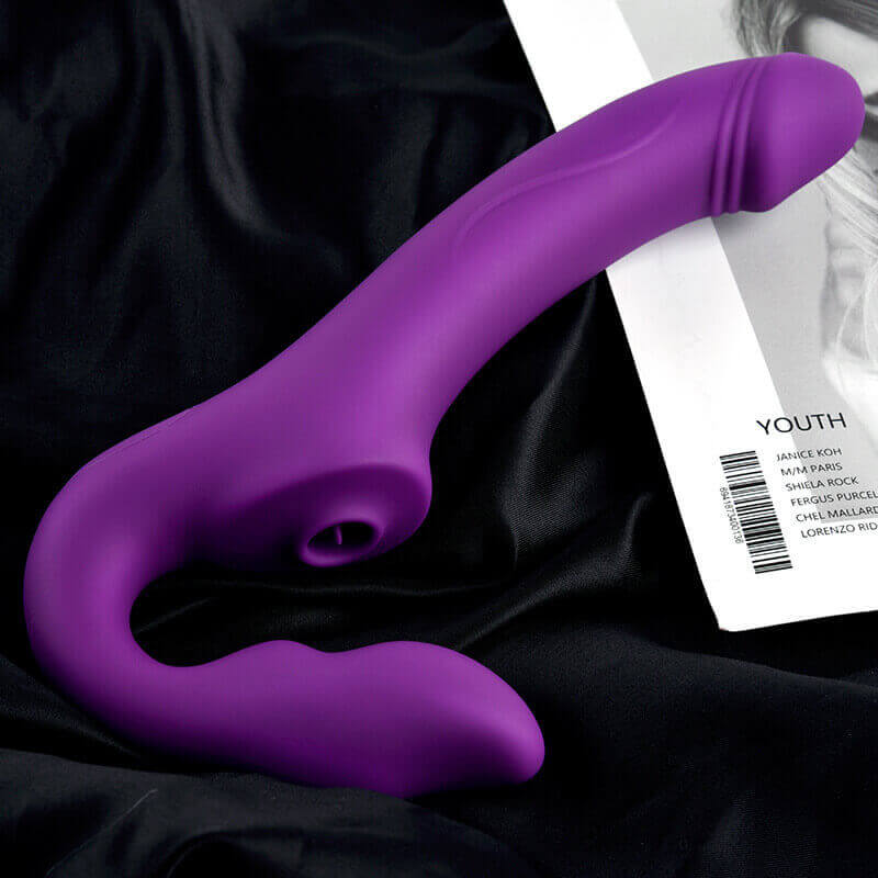 Erocome Cancri Silicone Vibrating Strapless Dildo