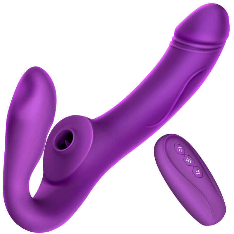 Erocome Cancri Silicone Vibrating Strapless Dildo