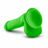 Blush Neo Elite - 6 Inch Silicone Dual Density Cock with Balls