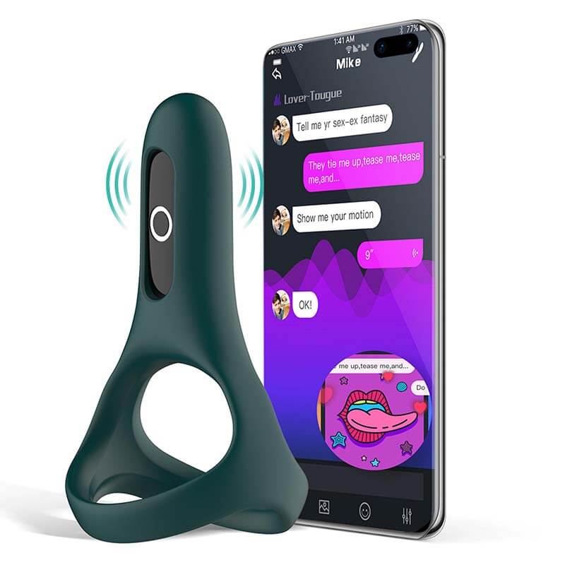 Magic Motion Rise APP control long distance Couple Vibration Cock Ring