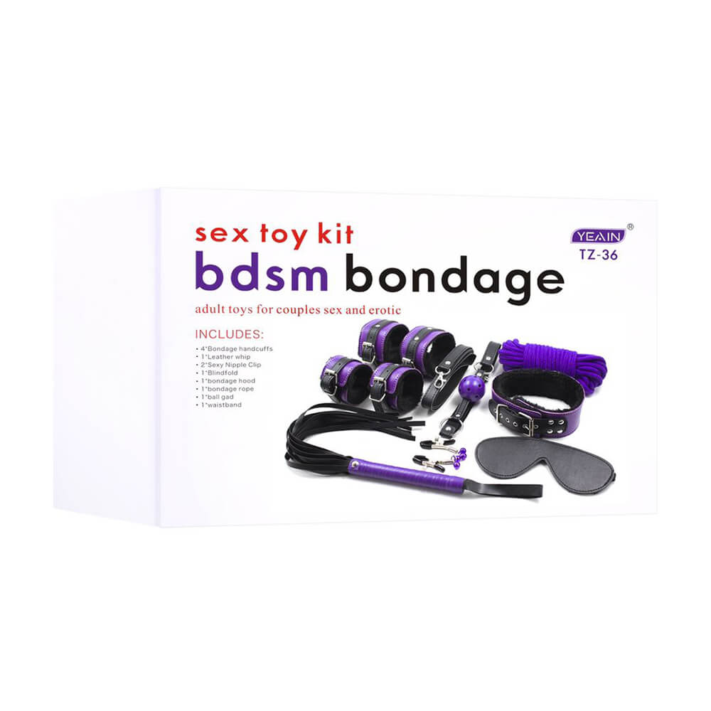 Yeain TZ-36 8-piece Couple Flirting SM Bondage Kit