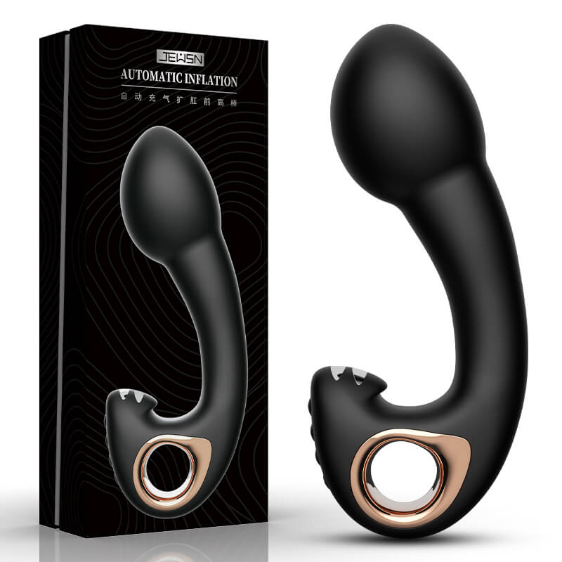 Jeusn Prostatic Orgasm Inflatable Vibrator With Electric Shock