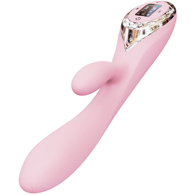 Kisstoy A-KING LED Screen Inflatable Vibrator