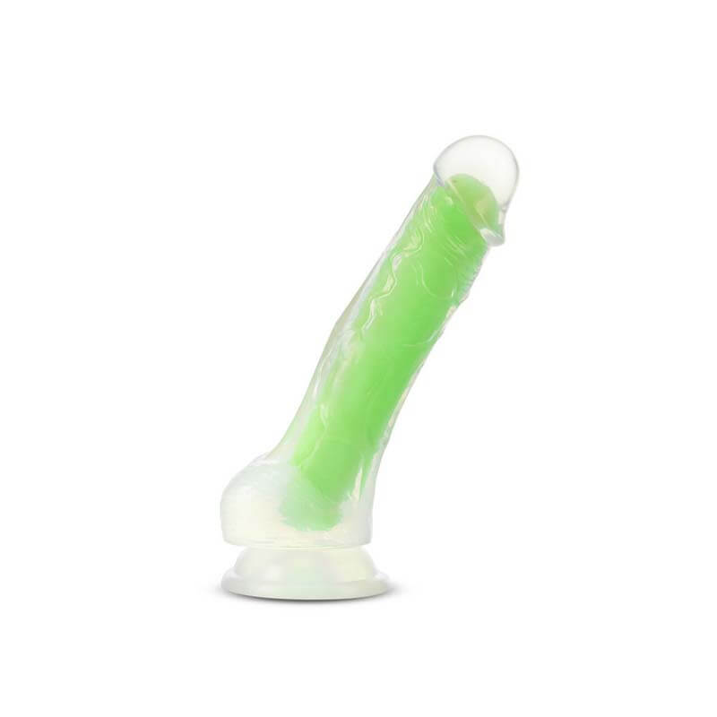 Blush Neo Elite - Glow in the Dark - Viper - 7 Inch Silicone Dual Density Dildo