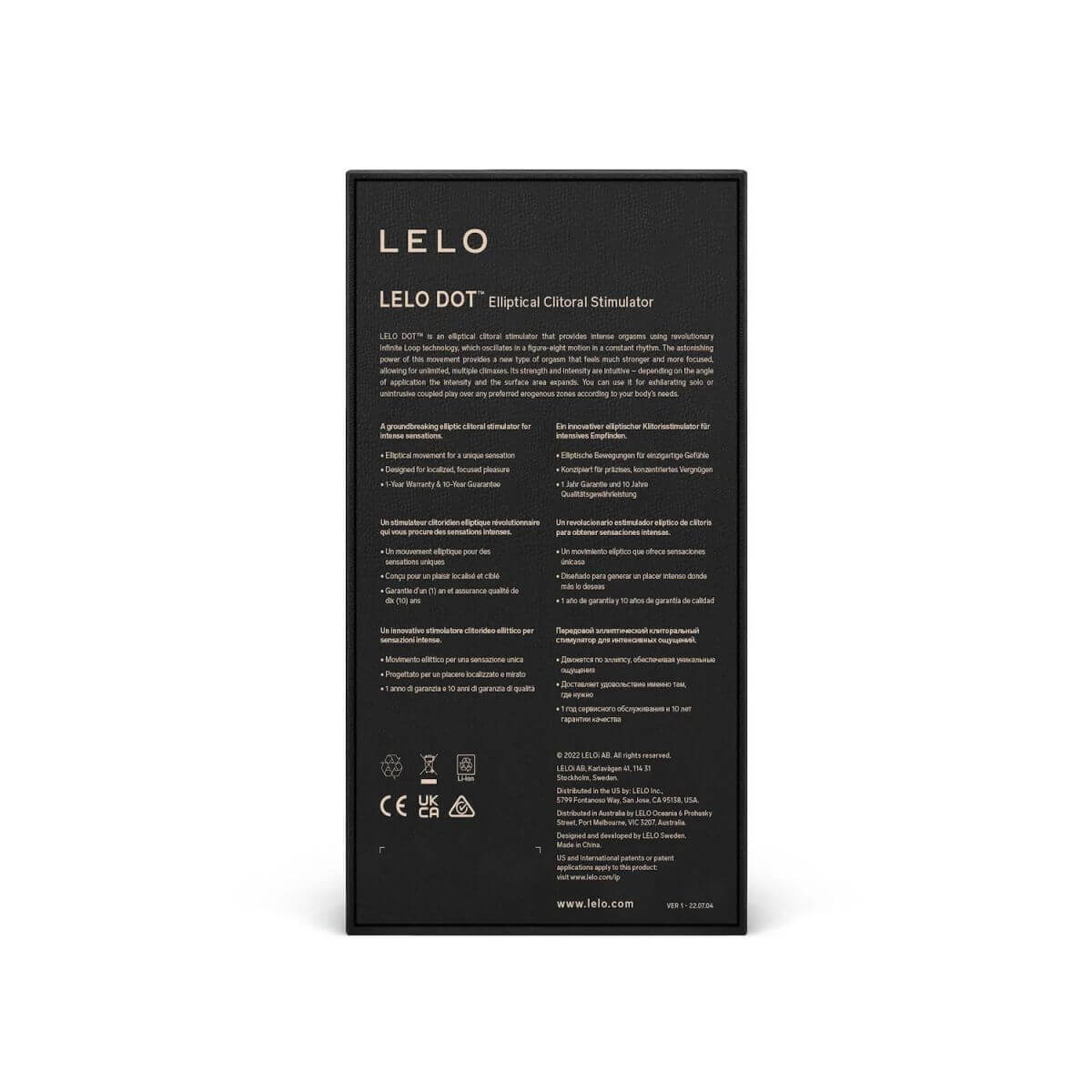 Lelo Dot Clitoral stimulator