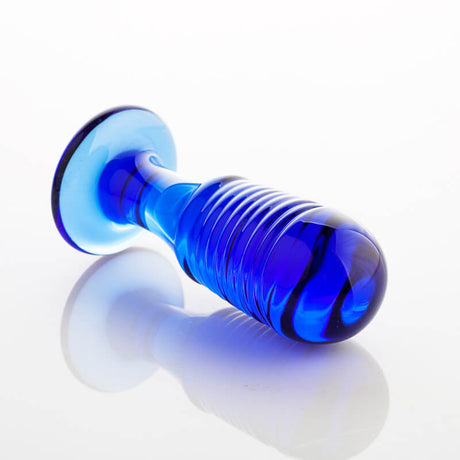 Honeysx sapphire glass butt plug massager