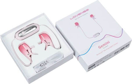 Lovense Gemini App-Controlled Adjustable Vibrating Nipple Clamps