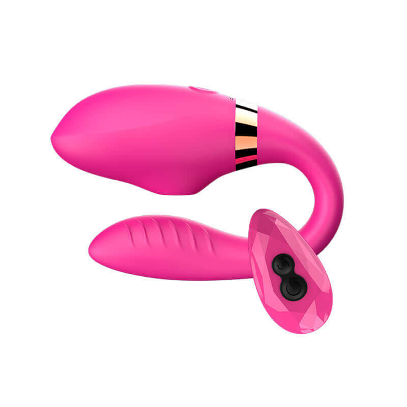 DIBE Alva Powerful Silicone Double Vibration Masturbator