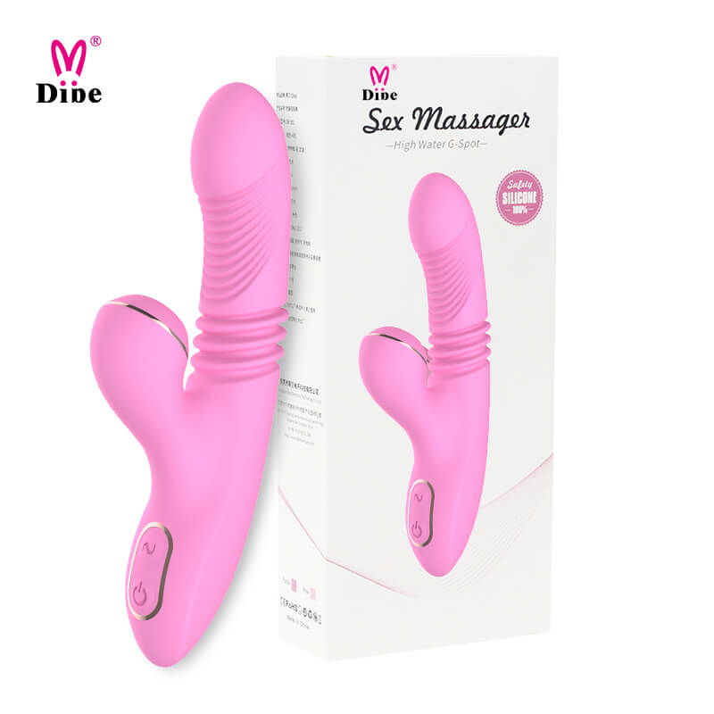 Dibe Olivia multifunctional telescopic sucking G spot vibrator