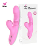 Dibe Olivia multifunctional telescopic sucking G spot vibrator