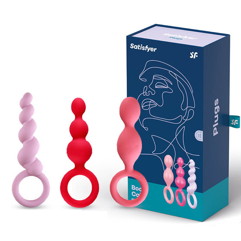 Satisfyer Booty Call Anal Plugs 3 Piece Set