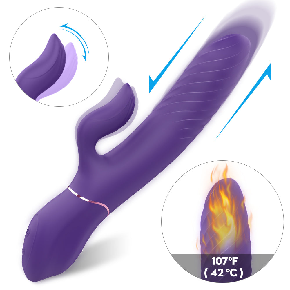 S-hande Lighters S142-2 Finger G-spot Rabbit Vibrator