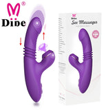 Dibe Olivia multifunctional telescopic sucking G spot vibrator