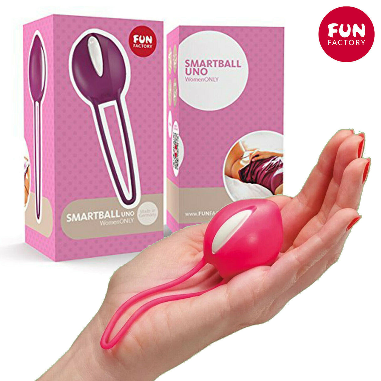 Fun Factory Smartball Uno Kegel Geisha Trainer Ball