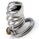 FRRK H115 stainless steel silver chastity device